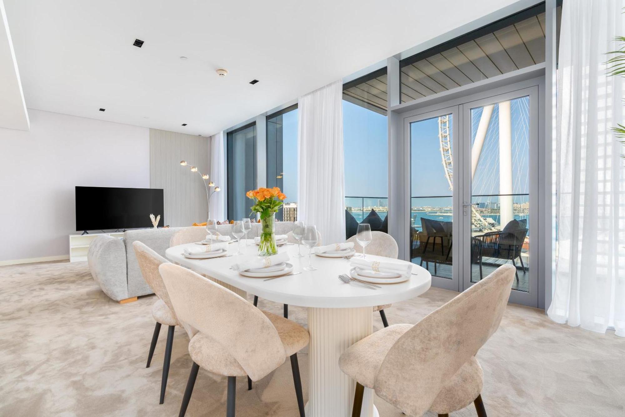 Bluewaters Luxe 3br With Maids - Panoramic Sea View - Cityapartmentstay * Dubai
