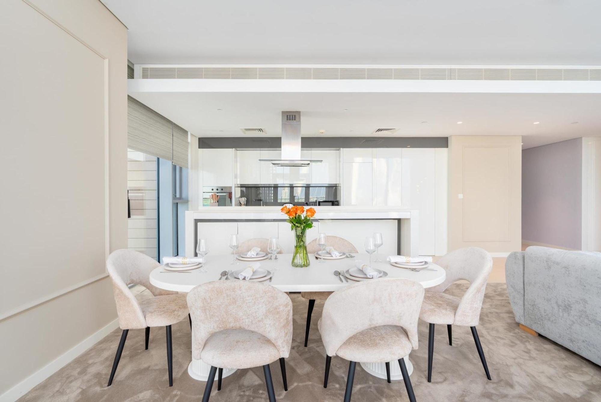 Bluewaters Luxe 3br With Maids - Panoramic Sea View - Cityapartmentstay Appartement